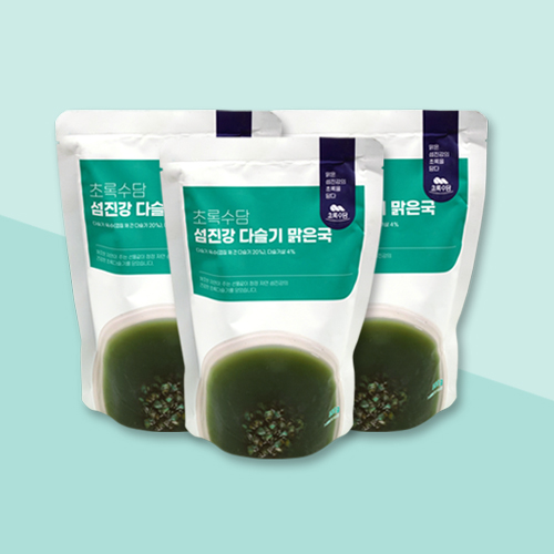 쫄깃한 다슬기살, 껍질채 갈아만든 섬진강 맑은국 500ml